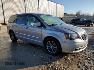 2016 Chrysler Town & Country S with VIN 2C4RC1HG7GR199358, listed as a Copart auction lot 79863234 with 64,747 mi miles and Salvage Title. Bid and sale history available at carsss.com. Image 4.