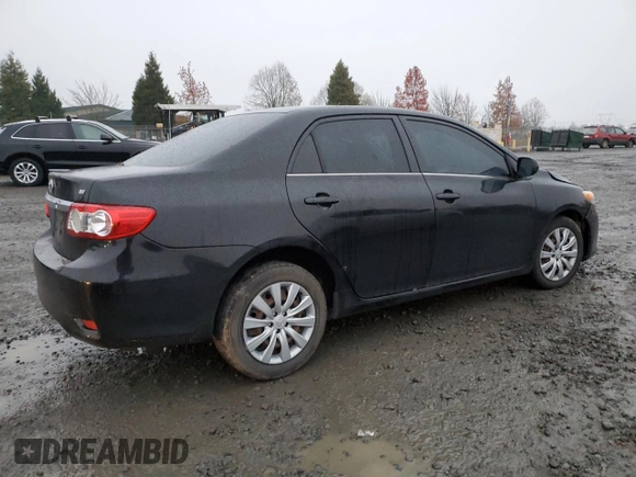 2013 Toyota Corolla L with VIN JTDBU4EE1DJ118342, listed as a Copart auction lot 84919854 with 0 mi miles and Salvage Title. Bid and sale history available at carsss.com. Image 3.