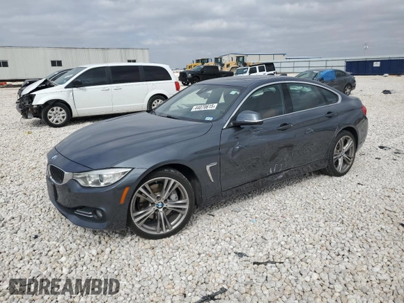 2017 BMW 4 Series 440i xDrive z VIN WBA4E5C56HG189437, wystawiony jako Copart lot #44070615 z przebiegiem 66 793 mil mil oraz Szkoda całkowita • Salvage title. Historia ofert i sprzedaży dostępna na DreamBid. Obrazek 1.