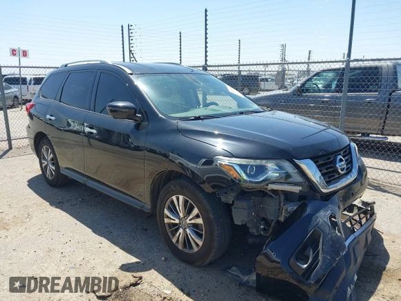 2020 Nissan Pathfinder SL with VIN 5N1DR2CM7LC580749, listed as a IAAI auction lot 42000552 with 113,008 mi miles and . Bid and sale history available at DreamBid. Image 1.