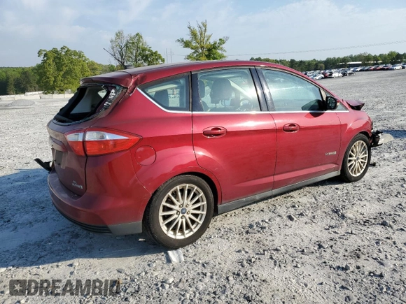 2013 Ford C-Max SEL with VIN 1FADP5BU1DL517988, listed as a Copart auction lot 53284205 with 205,258 mi miles and Salvage Title. Bid and sale history available at DreamBid. Image 3.