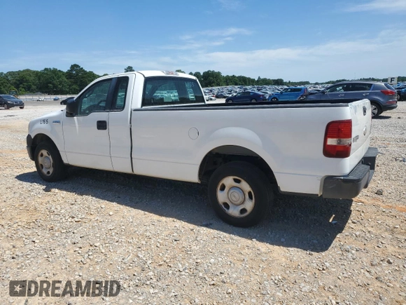2007 Ford F-150 XL with VIN 1FTRF12227KC36898, listed as a Copart auction lot 57667855 with Not provided miles and Clean title. Bid and sale history available at DreamBid. Image 2.