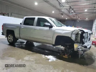2014 Chevrolet Silverado 1500 LTZ with VIN 3GCUKSEC2EG273762, listed as a Copart auction lot 84682874 with 109,647 mi miles and Salvage Title. Bid and sale history available at DreamBid. Image 4.