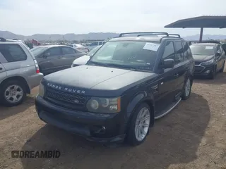 2012 Land Rover Range Rover Sport SC with VIN SALSH2E46CA735517, listed as a IAAI auction lot 41587307 with 113,081 mi miles. Bid and sale history available at carsss.com. Image 2.