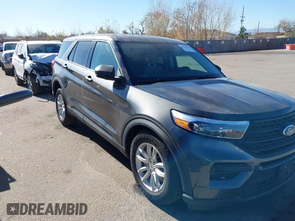2020 Ford Explorer with VIN 1FMSK8BB3LGC64398, listed as a IAAI auction lot 38070178 with 23,260 mi miles. Bid and sale history available at carsss.com. Image 1.