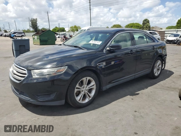 2015 Ford Taurus SE with VIN 1FAHP2D86FG140750, listed as a Copart auction lot 54390145 with 128,163 mi miles and Salvage Title. Bid and sale history available at carsss.com. Image 1.