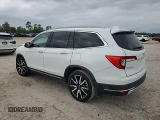 2021 Honda Pilot Touring 8-Passenger with VIN 5FNYF5H90MB001805, listed as a Copart auction lot 79101514 with 41,607 mi miles and Salvage Title. Bid and sale history available at DreamBid. Image 2.