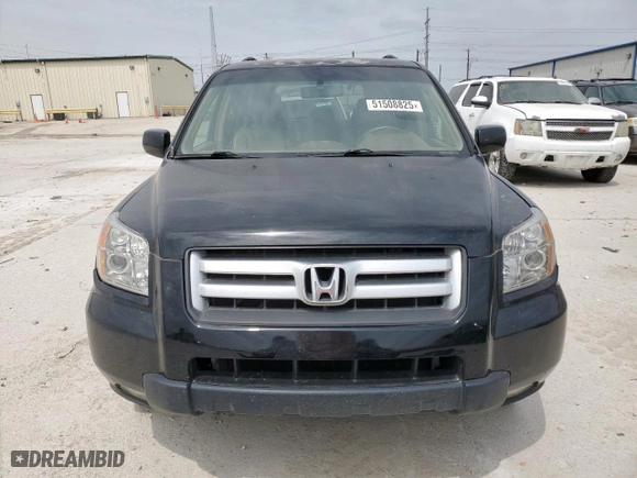 2007 Honda Pilot EX-L with VIN 5FNYF28627B046382, listed as a Copart auction lot 51508825 with 280,538 mi miles and Clean Title. Bid and sale history available at carsss.com. Image 5.