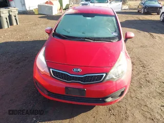 2015 Kia Rio EX with VIN KNADN4A36F6427415, listed as a IAAI auction lot 41671078 with 137,013 mi miles. Bid and sale history available at carsss.com. Image 6.