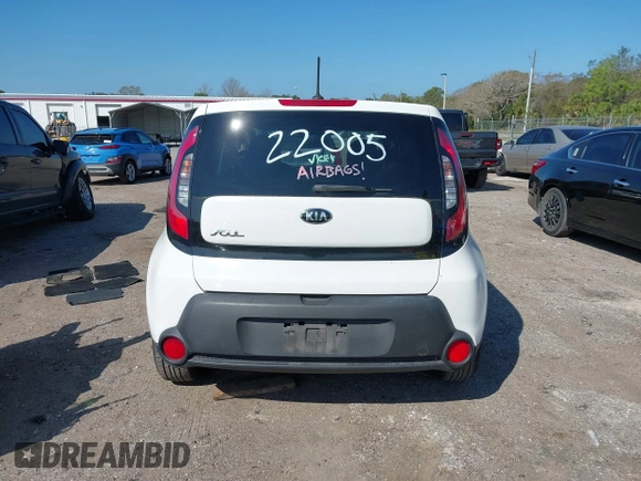 2015 Kia Soul with VIN KNDJN2A22F7228311, listed as a IAAI auction lot 41680343 with 116,503 mi miles. Bid and sale history available at carsss.com. Image 16.