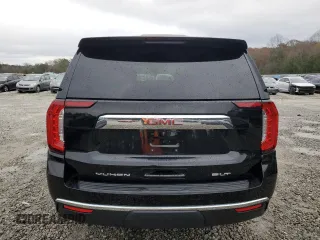 2023 GMC Yukon SLT with VIN 1GKS2BKD7PR122685, listed as a Copart auction lot 84611444 with 52,271 mi miles and Salvage Title. Bid and sale history available at carsss.com. Image 6.