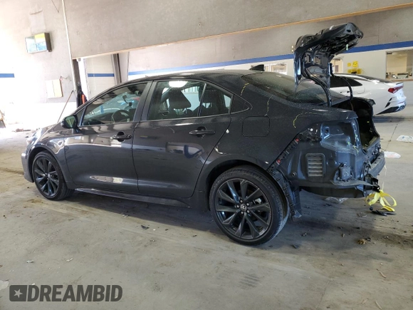 2024 Toyota Corolla SE with VIN 5YFP4MCE0RP185199, listed as a Copart auction lot 47070335 with 50,050 mi miles and Salvage Title. Bid and sale history available at DreamBid. Image 2.