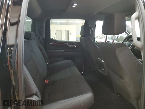 2023 Chevrolet Silverado 1500 RST with VIN 2GCUDEED3P1152321, listed as a Copart auction lot 47077775 with 43,626 mi miles and Salvage Title. Bid and sale history available at DreamBid. Image 10.