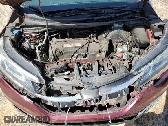2015 Honda CR-V EX-L with VIN 2HKRM4H73FH638405, listed as a Copart auction lot 52294205 with 102,984 mi miles and Salvage Title. Bid and sale history available at carsss.com. Image 14.
