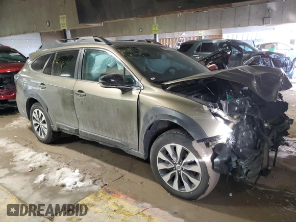 2024 Subaru Outback Limited XT with VIN 4S4BTGND5R3231469, listed as a Copart auction lot 88892495 with Not provided miles and Salvage title. Bid and sale history available at DreamBid. Image 4.