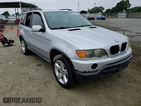 2003 BMW X5 3.0i with VIN 5UXFA53573LV98293, listed as a Copart auction lot 69780404 with 0 mi miles and Salvage Title. Bid and sale history available at carsss.com. Image 12.