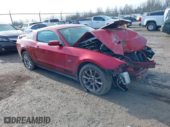2010 Ford Mustang GT with VIN 1ZVBP8CH2A5139780, listed as a IAAI auction lot 41670056 with 95,000 mi miles and . Bid and sale history available at DreamBid. Image 1.