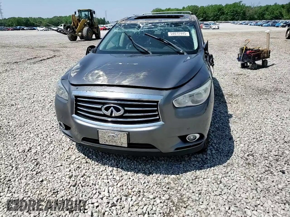 2015 Infiniti QX60 with VIN 5N1AL0MM8FC501858, listed as a Copart auction lot 54872445 with 175,937 mi miles and Salvage title. Bid and sale history available at DreamBid. Image 14.