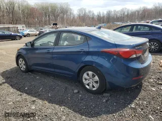2016 Hyundai Elantra Value Edition with VIN KMHDH4AE4GU489514, listed as a Copart auction lot 50156535 with 83,980 mi miles and Salvage Title. Bid and sale history available at carsss.com. Image 2.