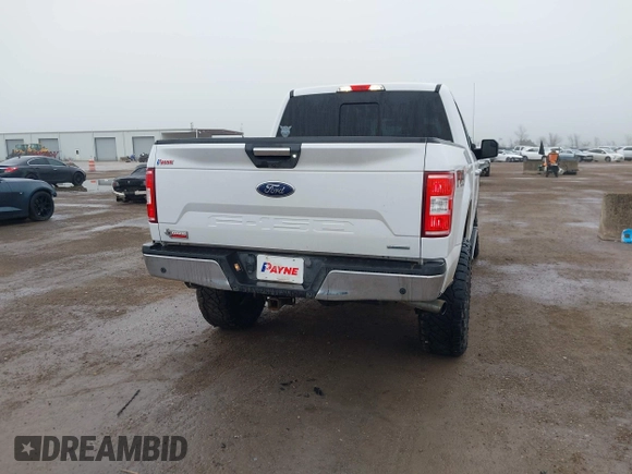 2020 Ford F-150 XL with VIN 1FTEW1E47LKD09110, listed as a IAAI auction lot 41559405 with 83,074 mi miles. Bid and sale history available at carsss.com. Image 16.