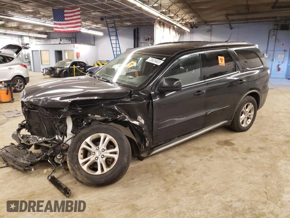 2012 Dodge Durango SXT z VIN 1C4RDJAG8CC198214, wystawiony jako Copart lot #52154065 z przebiegiem 128 787 mil mil oraz Nie do naprawy • Non repairable. Historia ofert i sprzedaży dostępna na DreamBid. Obrazek 1.