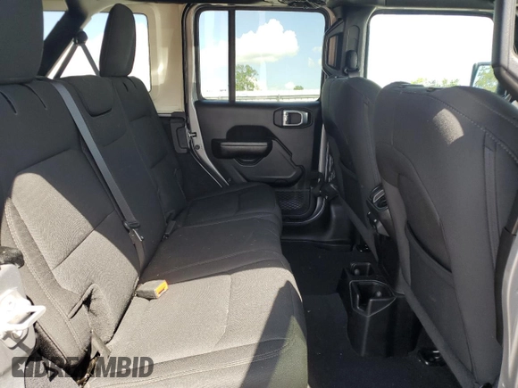 2021 Jeep Wrangler Unlimited Sport S z VIN 1C4HJXDN3MW637613, wystawiony jako Copart lot #63223055 z przebiegiem 66 380 mil mil oraz Szkoda całkowita • Salvage title. Historia ofert i sprzedaży dostępna na DreamBid. Obrazek 10.