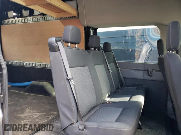 2022 Ford Transit with VIN 1FTBF4W84NKA16967, listed as a Copart auction lot 53837335 with 53,887 mi miles and Non Repairable. Bid and sale history available at DreamBid. Image 11.