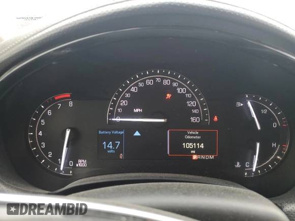 2018 Cadillac XTS Luxury with VIN 2G61M5S38J9166127, listed as a Copart auction lot 50386775 with 105,114 mi miles and Salvage Title. Bid and sale history available at carsss.com. Image 9.