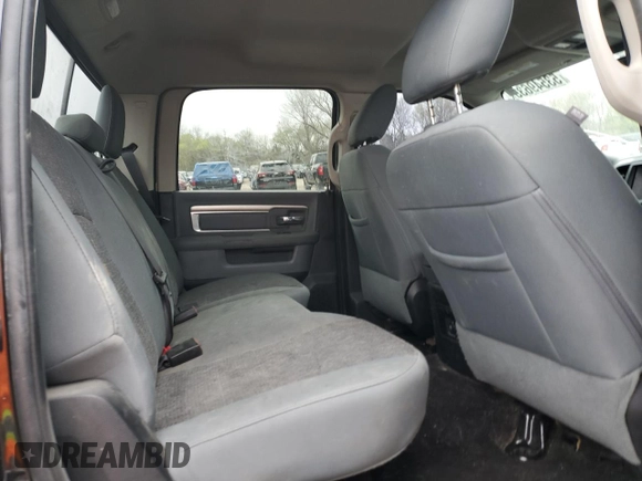 2017 Ram 1500 Big Horn with VIN 3C6RR7LT6HG710031, listed as a Copart auction lot 53549635 with 90,370 mi miles and Salvage title. Bid and sale history available at DreamBid. Image 10.
