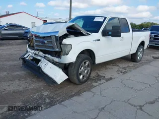 2013 Ford F-150 XL with VIN 1FTFX1ET1DFB98086, listed as a IAAI auction lot 41215419 with 158,296 mi miles and . Bid and sale history available at DreamBid. Image 2.
