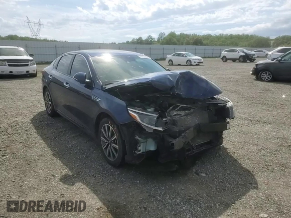 2019 Kia Optima LX with VIN 5XXGT4L35KG353807, listed as a Copart auction lot 50650985 with 74,601 mi miles and Salvage Title. Bid and sale history available at carsss.com. Image 10.