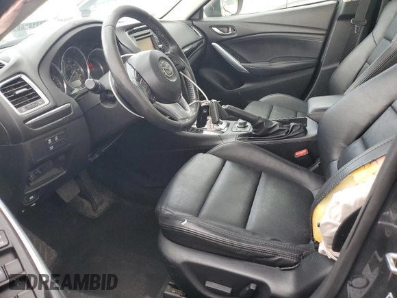 2014 Mazda Mazda6 i Touring with VIN JM1GJ1T61E1136642, listed as a Copart auction lot 53912465 with 142,830 mi miles and Salvage Title. Bid and sale history available at carsss.com. Image 7.