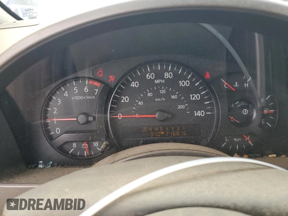 2006 Nissan Titan LE with VIN 1N6BA07A76N551183, listed as a Copart auction lot 53804515 with 216,816 mi miles and Salvage title. Bid and sale history available at DreamBid. Image 9.