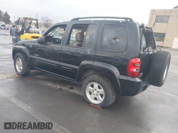 2004 Jeep Liberty Limited with VIN 1J4GL58K94W318379, listed as a IAAI auction lot 41802645 with 275,834 mi miles. Bid and sale history available at carsss.com. Image 3.