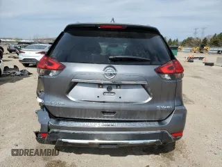 2017 Nissan Rogue SV with VIN KNMAT2MV5HP573539, listed as a Copart auction lot 52445815 with 98,804 mi miles and Salvage Title. Bid and sale history available at carsss.com. Image 6.