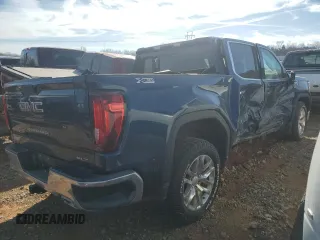 2021 GMC Sierra 1500 SLT z VIN 3GTU9DET0MG369332, wystawiony jako Copart lot #46650135 z przebiegiem 148 095 mil mil oraz Szkoda całkowita • Salvage title. Historia ofert i sprzedaży dostępna na DreamBid. Obrazek 3.
