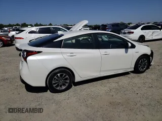 2020 Toyota Prius L Eco with VIN JTDKARFU6L3124832, listed as a Copart auction lot 60941025 with 42,646 mi miles and Salvage title. Bid and sale history available at DreamBid. Image 3.