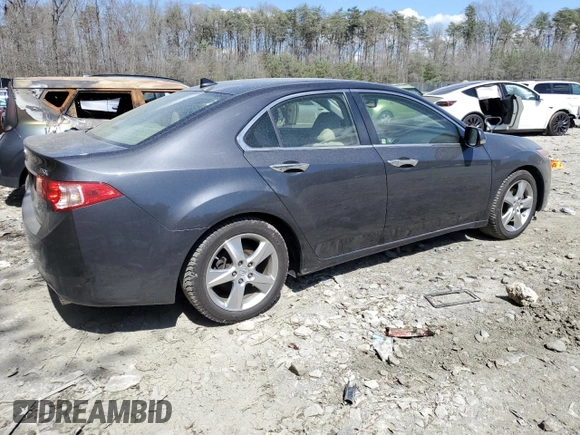 2012 Acura TSX Tech Pkg with VIN JH4CU2F69CC027403, listed as a Copart auction lot 50981715 with 247,233 mi miles and Salvage Title. Bid and sale history available at carsss.com. Image 3.