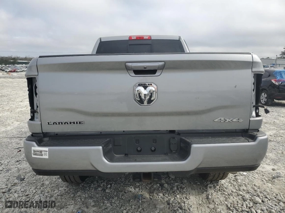 2024 Ram 2500 Laramie with VIN 3C6UR5FL2RG304176, listed as a Copart auction lot 48303765 with 13,573 mi miles and Salvage Title. Bid and sale history available at carsss.com. Image 6.