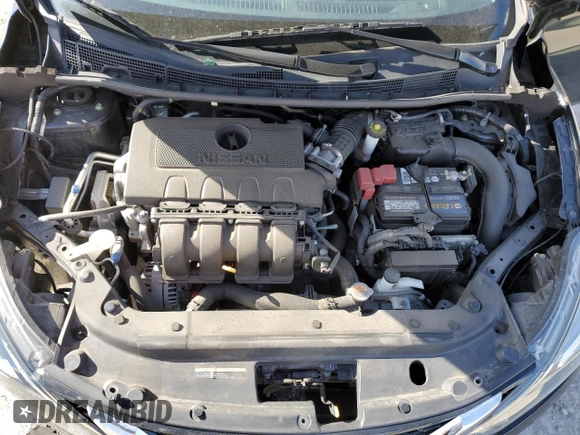 2019 Nissan Sentra SV with VIN 3N1AB7AP5KY438110, listed as a Copart auction lot 50462135 with 47,268 mi miles and Salvage Title. Bid and sale history available at carsss.com. Image 11.