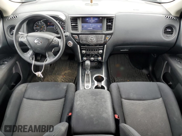 2017 Nissan Pathfinder SL with VIN 5N1DR2MM4HC641044, listed as a Copart auction lot 52765885 with 138,571 mi miles and Salvage Title. Bid and sale history available at carsss.com. Image 8.