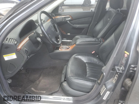 2006 Mercedes-Benz S with VIN WDBNG79J66A464238, listed as a Copart auction lot 55443835 with Not Provided miles and Salvage Title. Bid and sale history available at DreamBid. Image 7.