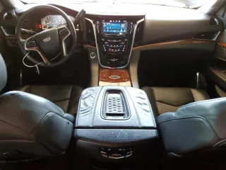 2015 Cadillac Escalade Premium with VIN 1GYS3NKJ3FR684673, listed as a Copart auction lot 50642145 with 127,105 mi miles and Salvage Title. Bid and sale history available at carsss.com. Image 8.