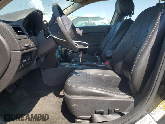 2012 Ford Fusion SEL with VIN 3FAHP0JG8CR250817, listed as a Copart auction lot 59789865 with 139,731 mi miles and Salvage title. Bid and sale history available at DreamBid. Image 7.