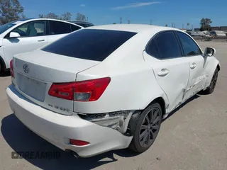 2006 Lexus IS 250 with VIN JTHCK262965005266, listed as a IAAI auction lot 42687510 with 144,829 mi miles and . Bid and sale history available at DreamBid. Image 4.