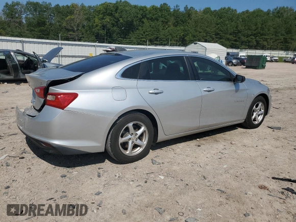 2016 Chevrolet Malibu LS with VIN 1G1ZB5ST9GF252609, listed as a Copart auction lot 62217575 with 98,281 mi miles and Salvage title. Bid and sale history available at DreamBid. Image 3.