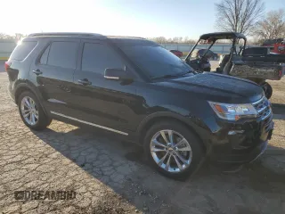 2018 Ford Explorer XLT with VIN 1FM5K7D89JGA79956, listed as a Copart auction lot 49979375 with Not provided miles and Salvage title. Bid and sale history available at DreamBid. Image 4.