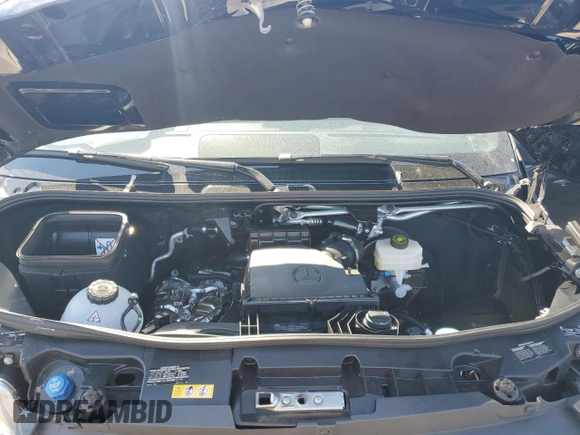 2024 Mercedes-Benz Sprinter with VIN W1Z4NFHY4RP668167, listed as a Copart auction lot 69724604 with 2,342 mi miles and Salvage Title. Bid and sale history available at DreamBid. Image 12.