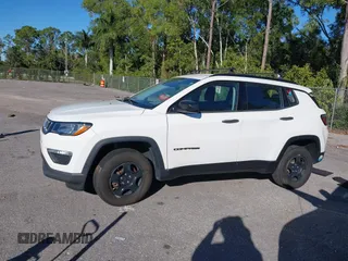2020 Jeep Compass Sport with VIN 3C4NJDAB3LT210111, listed as a IAAI auction lot 41286048 with 78,372 mi miles and . Bid and sale history available at DreamBid. Image 13.