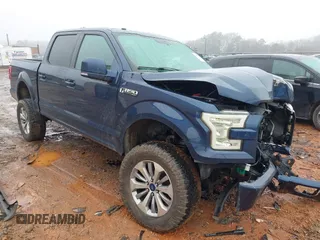 2015 Ford F-150 XLT with VIN 1FTEW1EP5FFA52441, listed as a IAAI auction lot 41576285 with 138,559 mi miles. Bid and sale history available at carsss.com. Image 1.